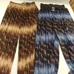 2 GM Fashion USA stretch pants